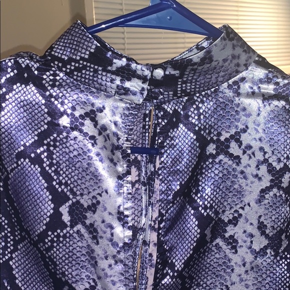 Topshop snakeskin crop top - Picture 5 of 7